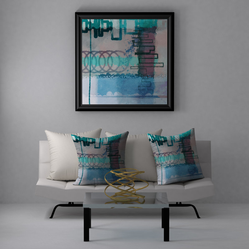 Housse de coussin carrée/insert, 24" X 24"