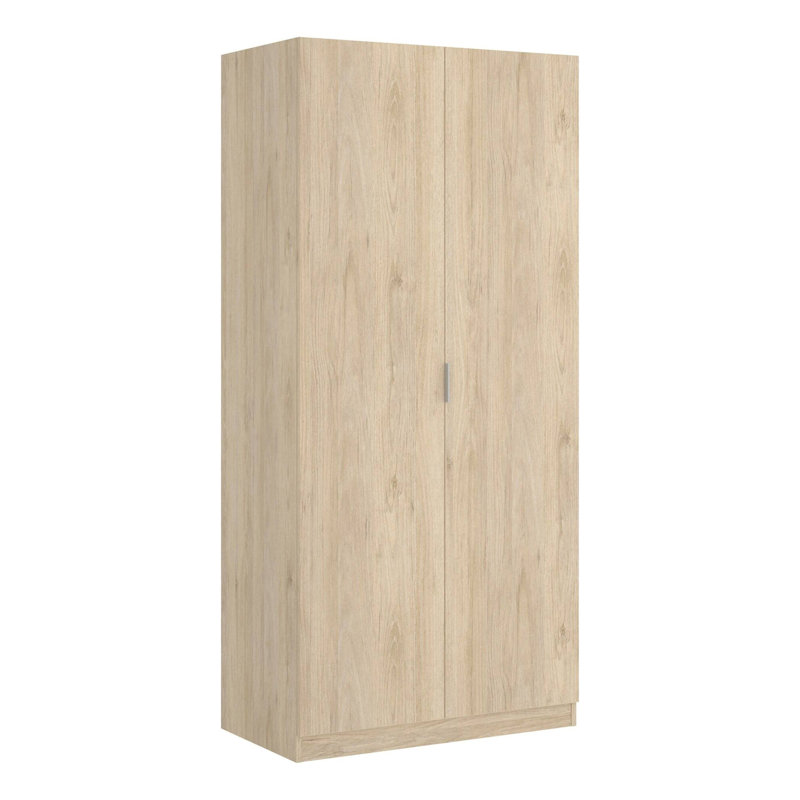 2 Door Manifactured Wood Wardrobe