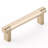 Emtek Select Cabinet Pull 3-1/2" Center-to-Center w/ Rectangular Stem & Smooth Bar-97416961