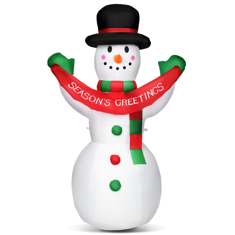 Bonhomme de neige de Noël gonflable