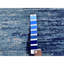 Tapis noué à la main 3 pi x 5 pi 2 po en laine vierge à motif dégradé horizontal 4A078722B1DD42AC9C906524F53BC215