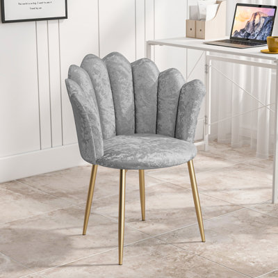 Velvet Swivel Side Chair