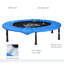 HOMCOM ft Round Fitness Trampoline