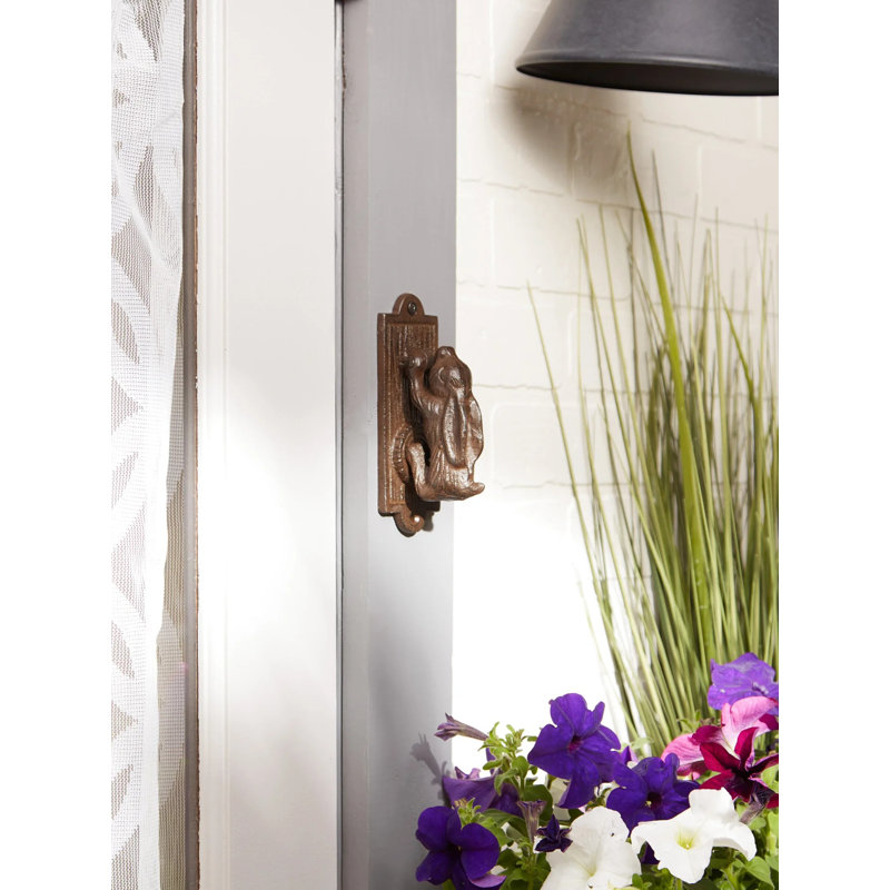 Heurtoir de porte en fer