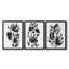 Cameo Bloom IV - Toile tendue avec châssis sur mesure - 3 pièces-754180649-754180655