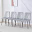 4 -Person Modern Wood Dining Set-188314217