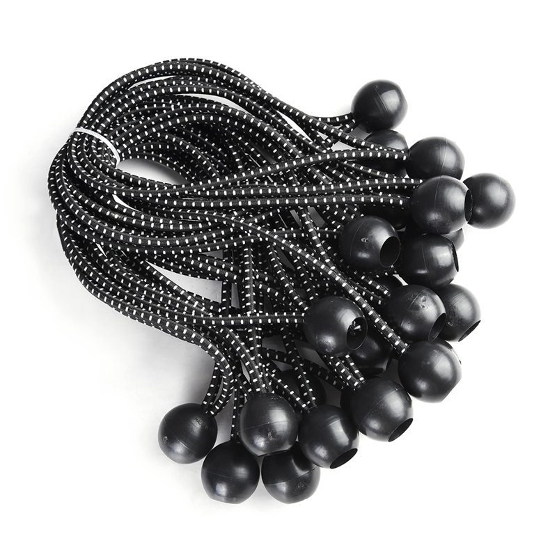 Boucle d'élastique 25 pièces, H 0,98 po x l 7,92 po x P 0,98 po