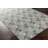 Geometric Hand Tufted Wool/Cotton Light Gray Area Rug-27654221