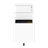 3-Drawer Mobile File Cabinet with Lock, All-Steel Rolling Storage Cart with Anti-Tip Design, Fully Assembled Office/Home Cabinet in White