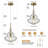 1 - Light Dimmable Single Glass Pendant Light
