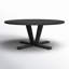 Cobain Round Solid Wood Dining Table-1992841644-1992841645