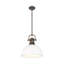 Luminaire suspendu 1 lumière avec tige Bryceton-107150039-107150037