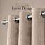 Thermal Velvet Curtains with Eyelet Ring Top - Blackout Crushed Velvet Drapes Pair-120238559-120238560