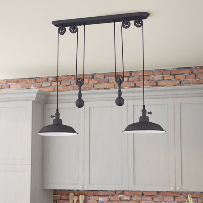 2 - Light Kitchen Island Pendant