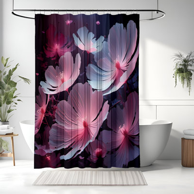 Rideau de douche Floral