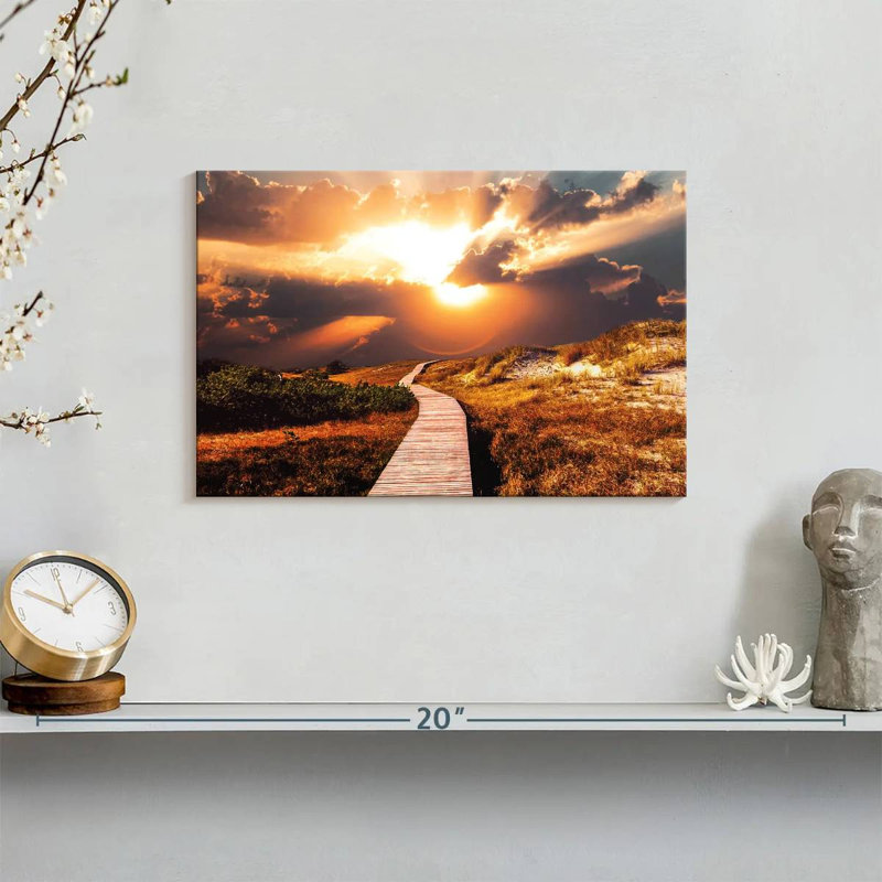 Alvord Beach Dunes Walkway, 8" H x 12" W