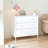 White 4-Drawer Kids Dresser