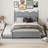 Queen Size Platform Bed With With 2 Big Drawers-1587718730