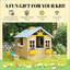 Maisonnette d'extérieur en bois pour enfants-126454310