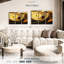 «Spinning Vinyle», 3 pièces sur toile-98562640