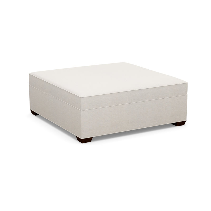 Square Ottoman, Walnut, 3906-73