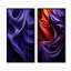 Claitt - Ensemble de 2 décorations murales spirales abstraites-102573213-102573209