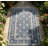 Boho Vintage Floral Area Rug - Machine Washable, Lightweight Thin Low Pile Retro Carpet for Living Room, Bedroom, Dining Room Home Office-129200366-129200364