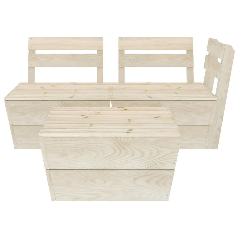 Trey 2 Seater Conversation Set