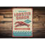 Panneau en aluminium Seaside Lobster Shack-58217921