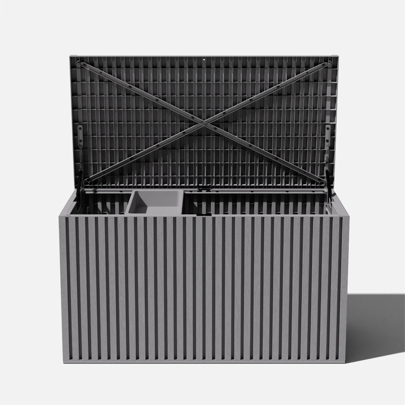 Boîte de rangement Veradek, Gris