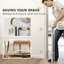 Retractable Stair Gate Dog Gate Extends Up to Wide-111969918