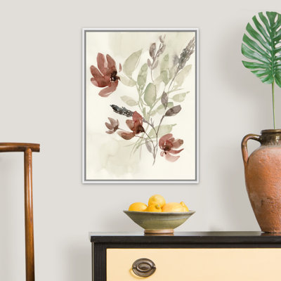 «Dusty Flower Composition II» par Jennifer Goldberger - reproduction d'art sur toile