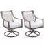 Fauteuil pivotant avec coussins Anorah
