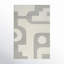 Wingrove Abstract Hand Tufted Wool Area Rug in Gray-1049273395
