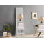 Armoire à bijoux à DEL avec grand rangement verrouillable et miroir autoportant sans cadre-294355764