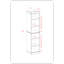 Armoire de rangement 100% en bois massif Palace Imports, tablettes réglables, hauteur 71,5 po-1668780134-1668780138