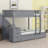 Bunk Bed With Desk, Storage Drawers And Trundle-851420273-807190377