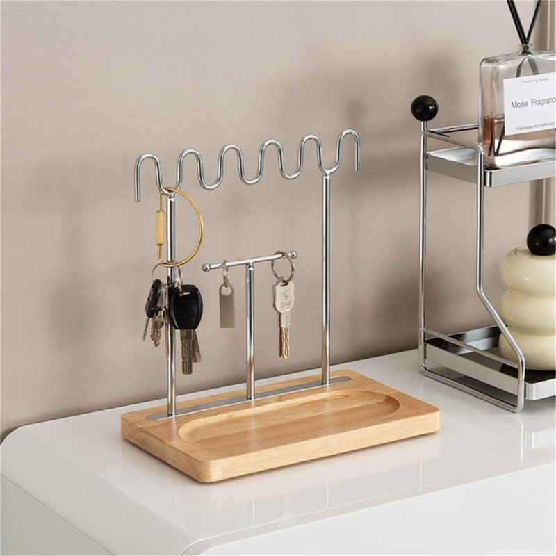 Wall Organizer with Key Hooks