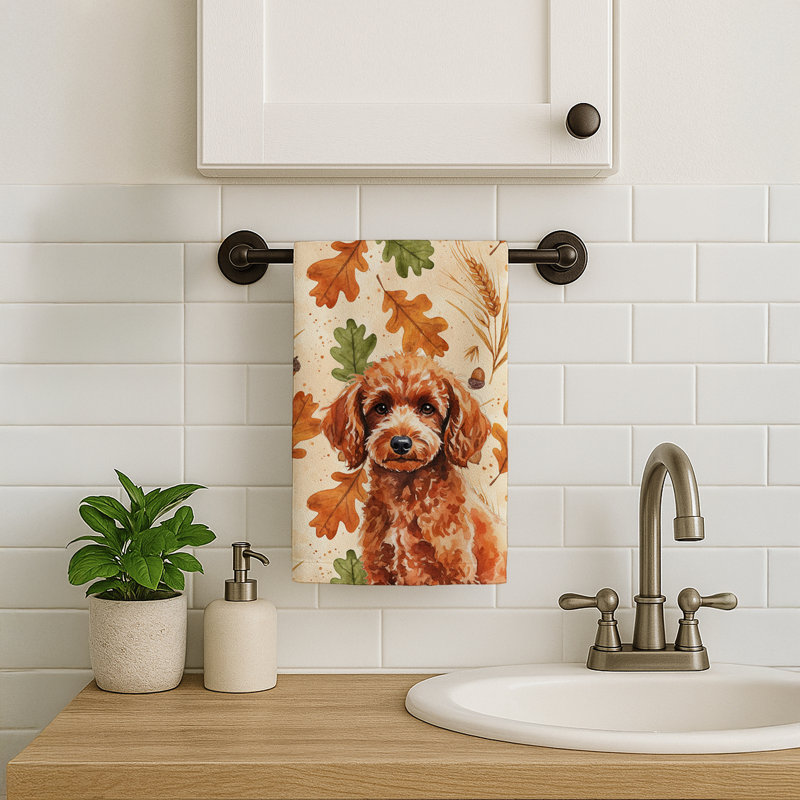 Serviette de cuisine Toy, Toy Red Poodle