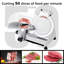 Homhougo Stainless Steel Electric Meat Slicer