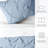 Pinch Pleat Textured Duvet Cover Set-463085942-463085935