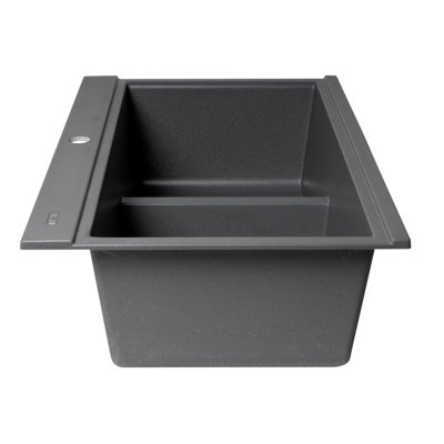 34'' L Double Bowl Granite Kitchen Sink