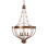 Oakpark 4 - Light Glass Chandelier