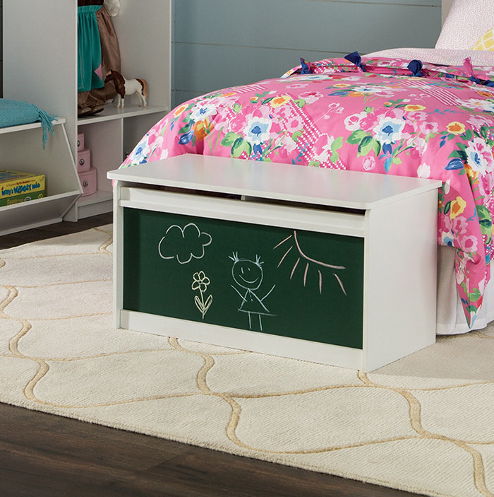 Closetmaid kidspace chalkboard toy chest new arrivals