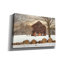 «Snowy Vermont Barn» par Lori Deiter, art mural sur toile-1414364641