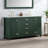 Whitney 60 " W Freestanding Standard Free Standing 2 Double Vanity Bathroom Vanity With Carrara Marble Top-88135091-88135092