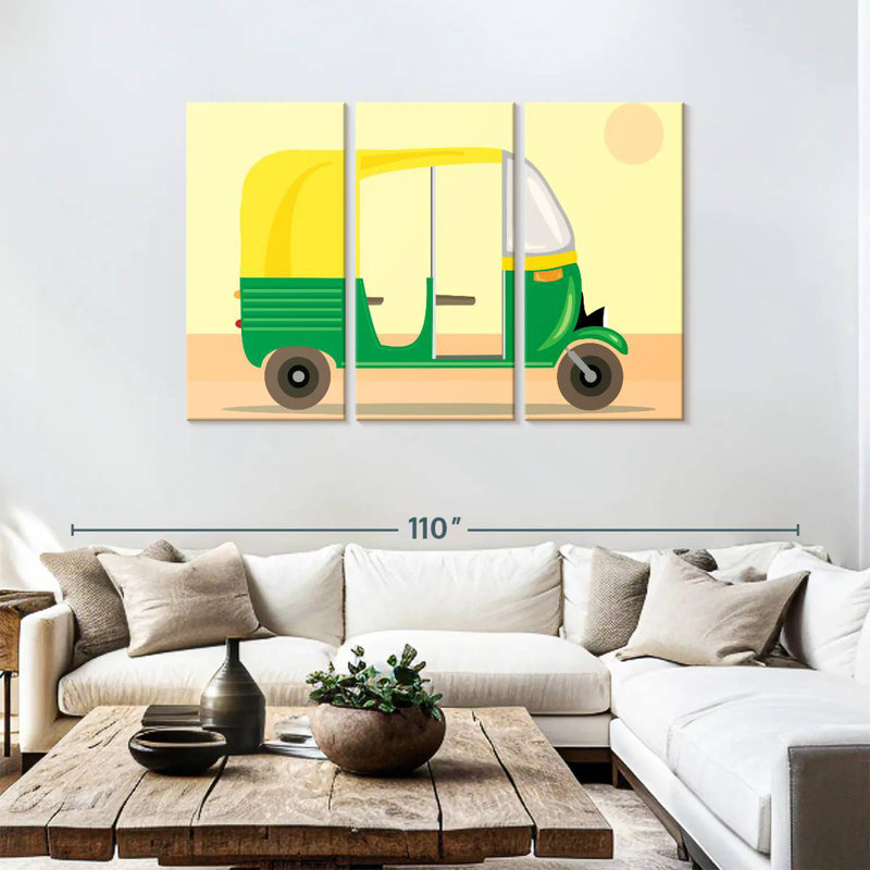 Mehar Motor Rickshaw, H 48 po x l 74 po