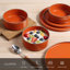  Service de table en grès 12 pièces Sleek Line - Service pour 4-407905223