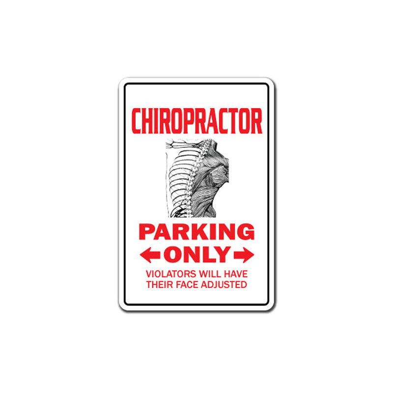 Adhésif décoratif chiropraticien