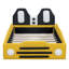 Race Car-Shaped Platform Bed With Wheels-1569023965